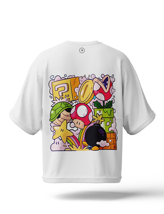Mario Drop Shoulder Tee