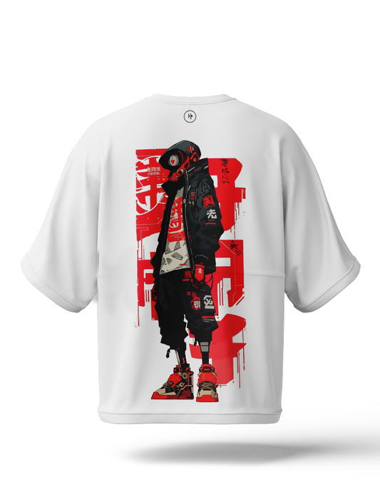 Kikaider Drop Shoulder Tee