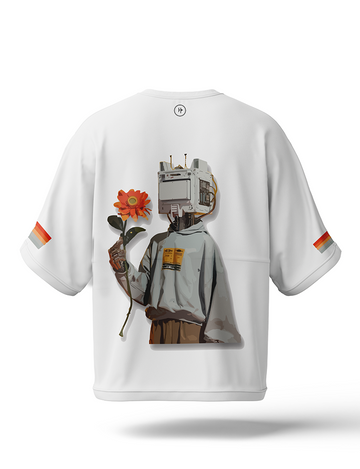 Retro Vintage Drop Shoulder Tee