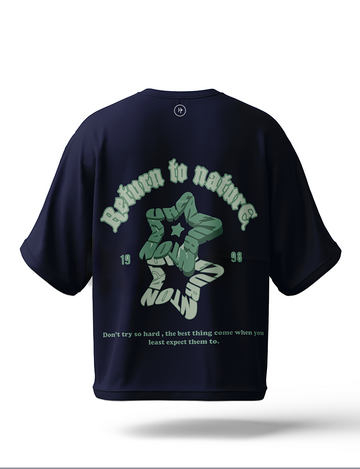 Return To Nature Drop Shoulder Tee