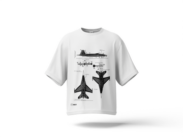 F-22 A Drop Shoulder Tee