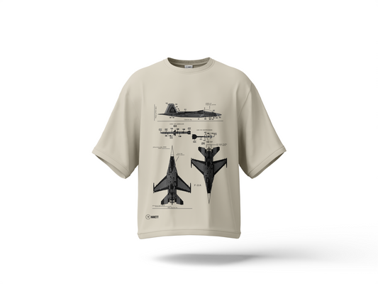 F-22 A Drop Shoulder Tee