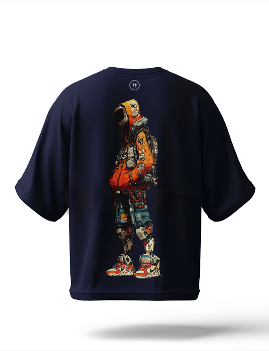 Cyber Nomad Drop Shoulder Tee