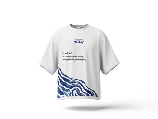 Coastal Curve Drop Shoulder Tee