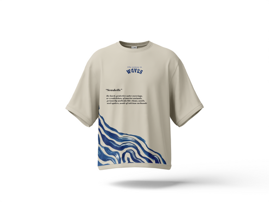 Coastal Curve Drop Shoulder Tee