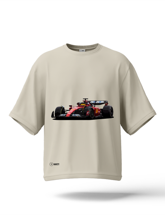 Grid Life Drop Shoulder Tee