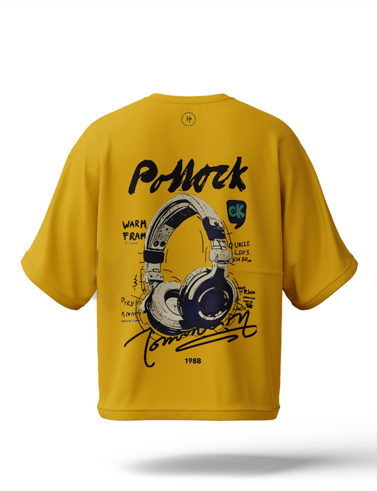 Sonic Flow Drop Shoulder Tee