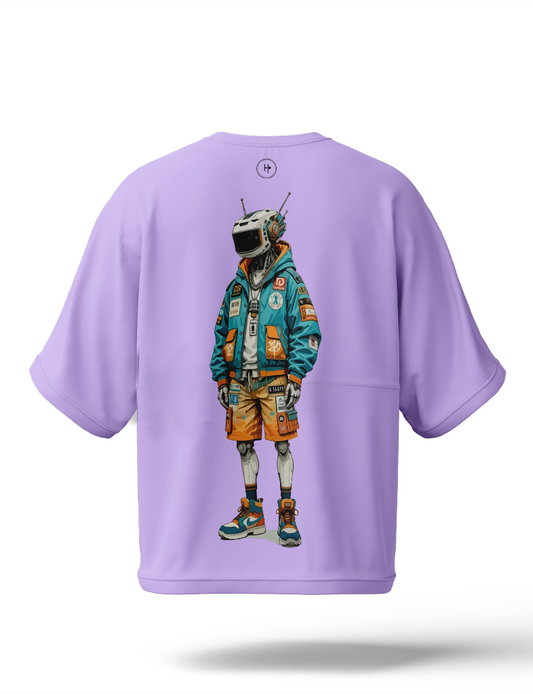 Mecha Human Drop Shoulder Tee