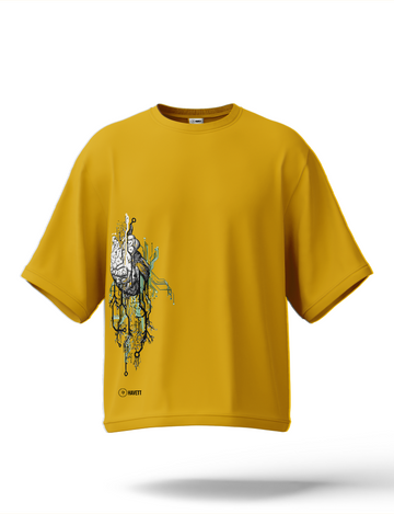 Neural Grid Drop Shoulder Tee