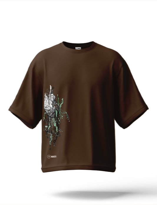 Neural Grid Drop Shoulder Tee