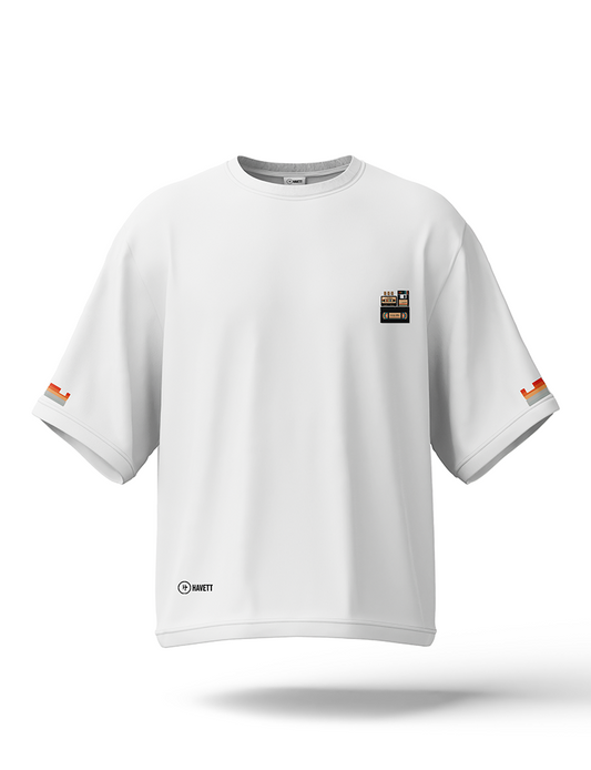 Retro Vintage Drop Shoulder Tee