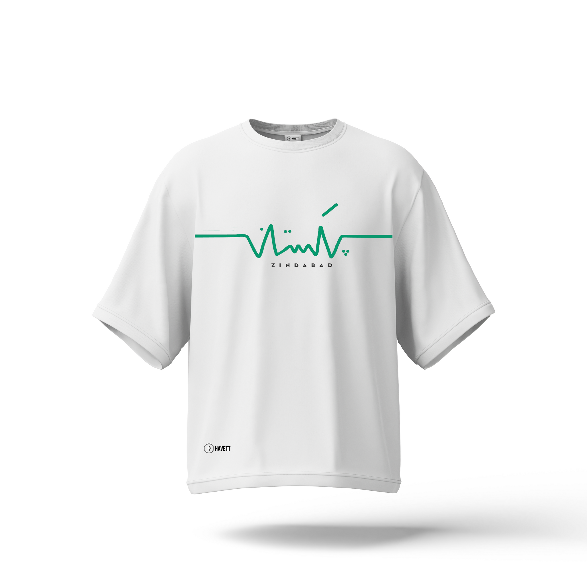Heartbeat of Freedom Drop Shoulder Tee