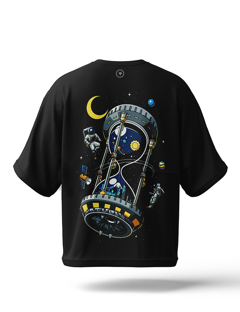 Astro Hourglass Drop Shoulder Tee