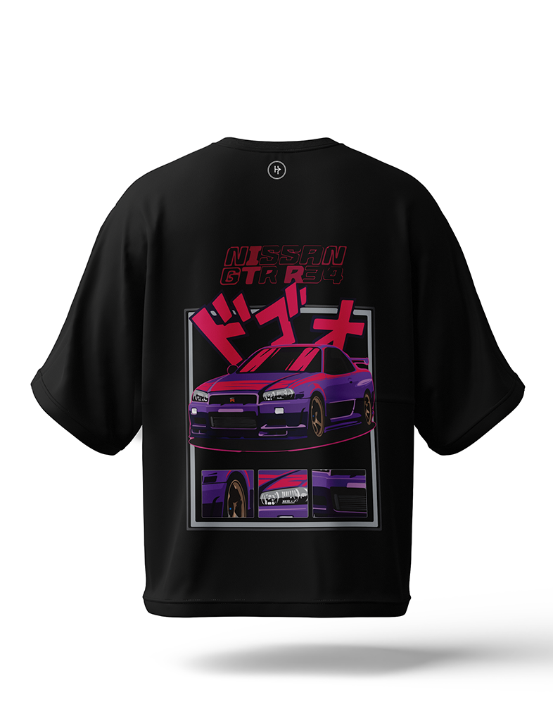 GTR 34 Drop Shoulder Tee