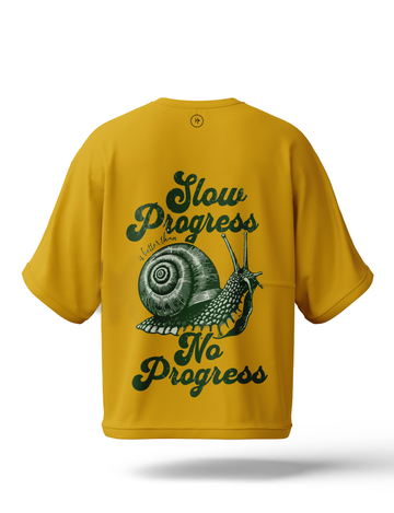 Spiral Path Drop Shoulder Tee