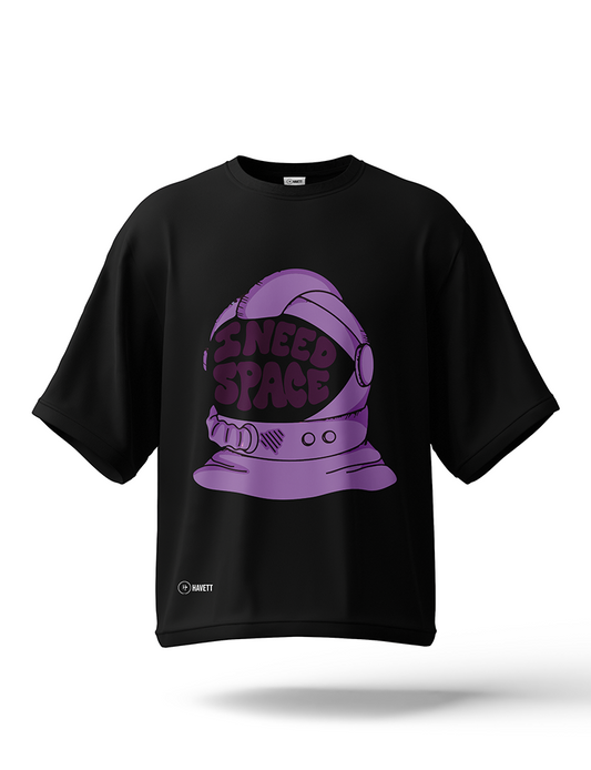 I Need Space Drop Shoulder Tee