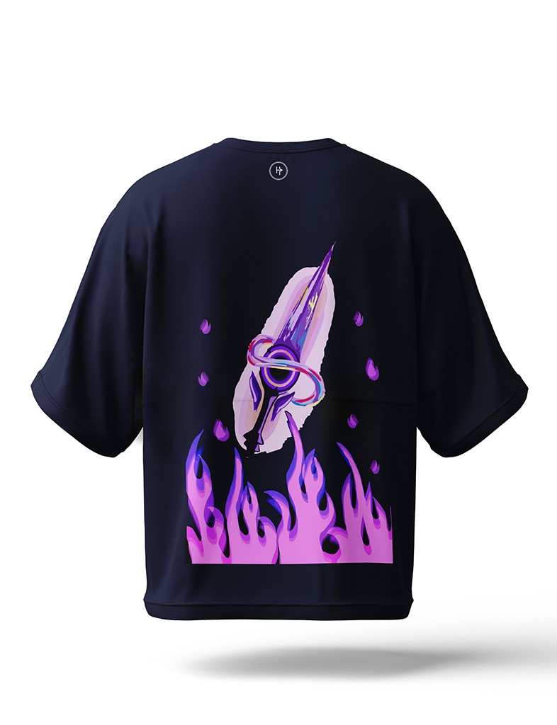 Ignite Black Hole Drop Shoulder Tee